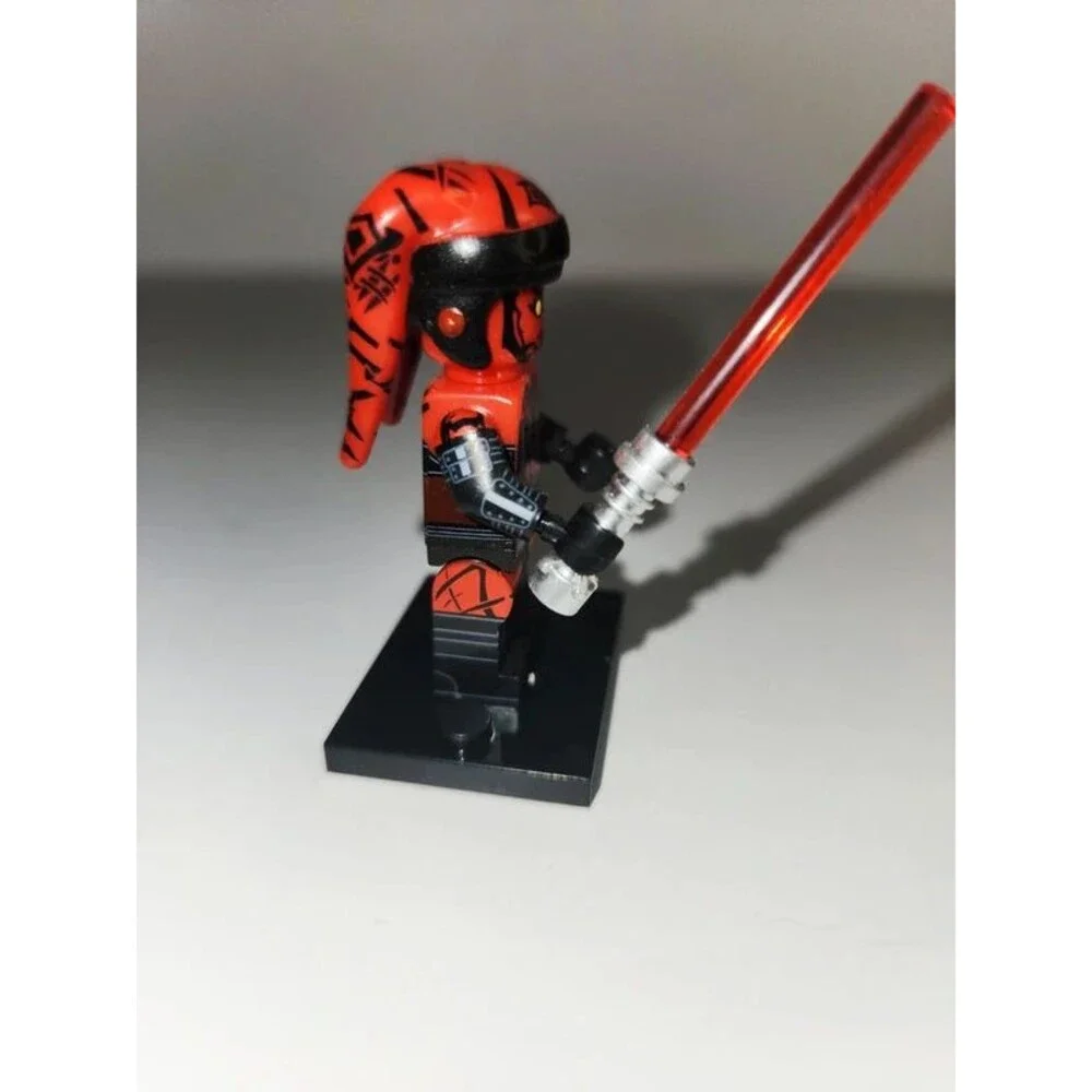 Custom Star Wars Darth Talon Minifigure with Lightsaber
